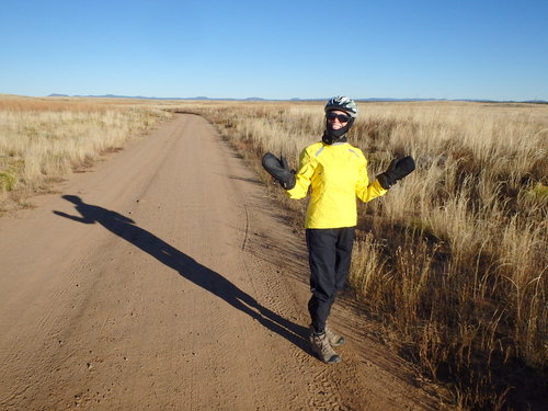 GDMBR: It did not take long before the stoker wanted her balaclava.